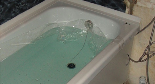 Установкой акрилового вкладыша | Новый Городок